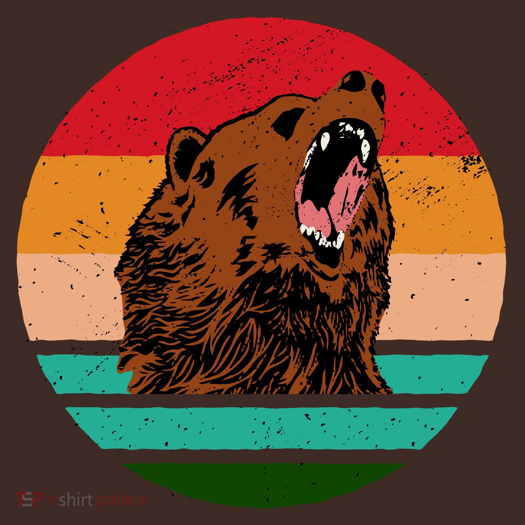 Retro Bear Mousepad