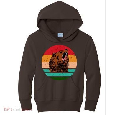 Retro Bear Kids Hoodie