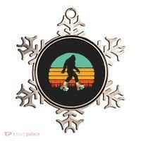 Retro Bigfoot Roller Skating Sasquatch 80s Skater Graphic Ornament thumb 0
