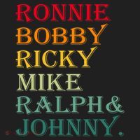 Ronnie Bobby Ricky Mike Ralph And Johnny Women's Sweatshirt thumb 2