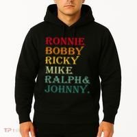 Ronnie Bobby Ricky Mike Ralph And Johnny Hoodie thumb 2