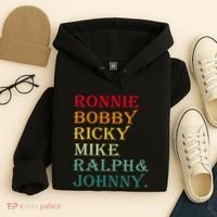 Ronnie Bobby Ricky Mike Ralph And Johnny Hoodie thumb 4