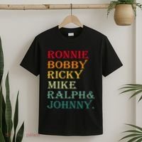 Ronnie Bobby Ricky Mike Ralph And Johnny T-Shirt thumb 2