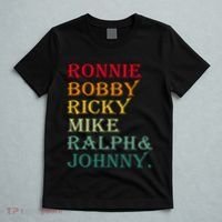 Ronnie Bobby Ricky Mike Ralph And Johnny T-Shirt thumb 5