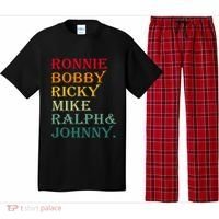 Ronnie Bobby Ricky Mike Ralph And Johnny Pajama Set thumb 0