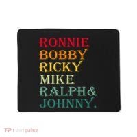 Ronnie Bobby Ricky Mike Ralph And Johnny Mousepad thumb 0