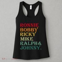 Ronnie Bobby Ricky Mike Ralph And Johnny Women's Tank Top thumb 3