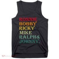 Ronnie Bobby Ricky Mike Ralph And Johnny Tank Top thumb 0