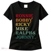 Ronnie Bobby Ricky Mike Ralph And Johnny Women's T-Shirt thumb 0