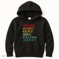 Ronnie Bobby Ricky Mike Ralph And Johnny Kids Hoodie thumb 0