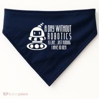 Robotics Build Robots A Day Without Robotics USA-Made Doggie Bandana thumb 0
