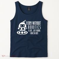 Robotics Build Robots A Day Without Robotics Tank Top thumb 2