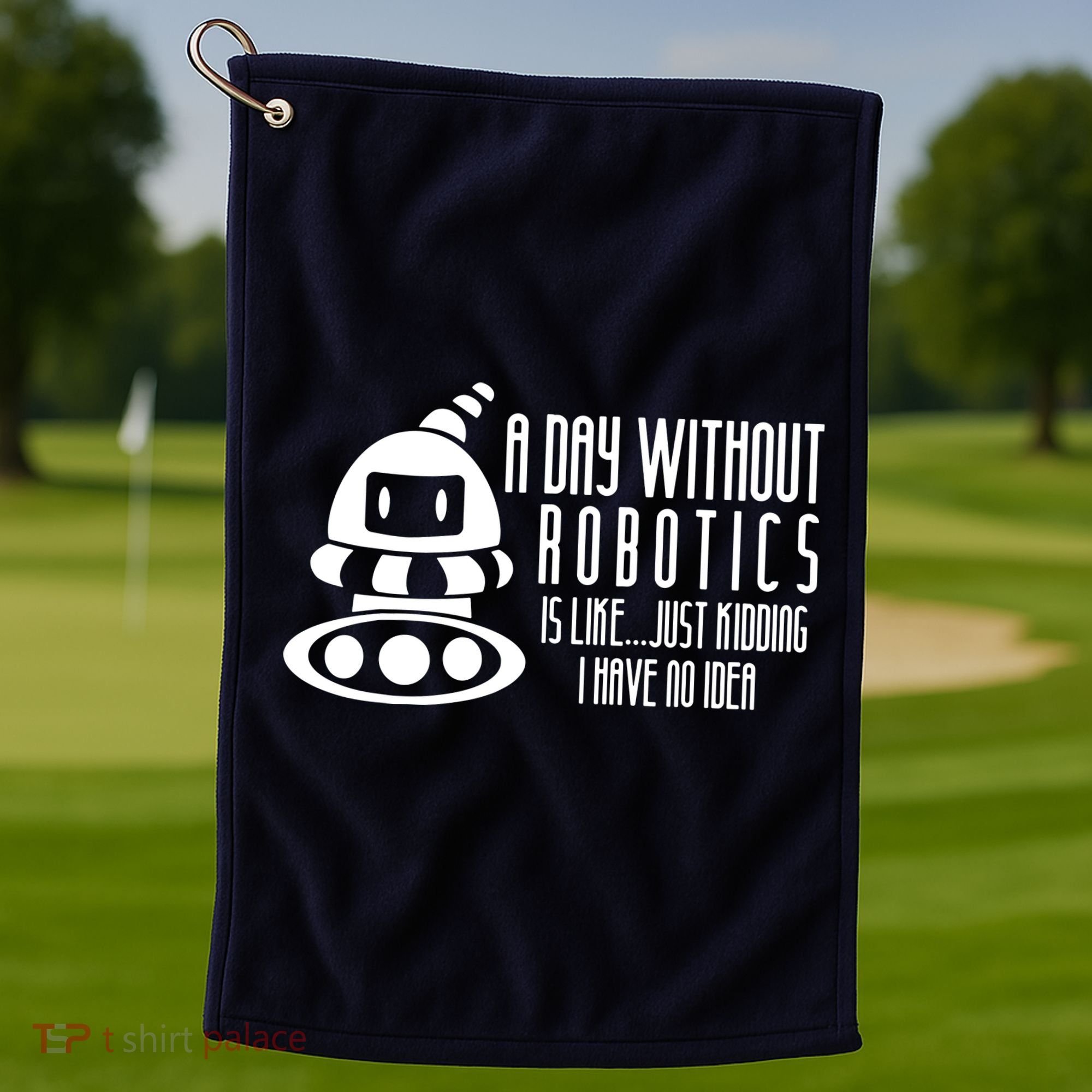 Robotics Build Robots A Day Without Robotics Golf Towel