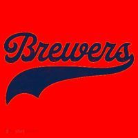 Retro Brewers Sports Fan Varsity Team Name Santa Hat thumb 1
