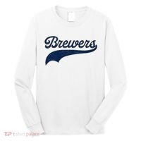 Retro Brewers Sports Fan Varsity Team Name Long Sleeve Shirt thumb 0