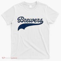 Retro Brewers Sports Fan Varsity Team Name T-Shirt thumb 0
