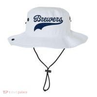 Retro Brewers Sports Fan Varsity Team Name Bucket Hat thumb 0