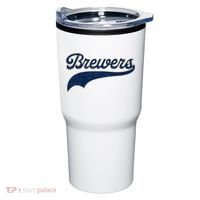 Retro Brewers Sports Fan Varsity Team Name Tumbler thumb 0