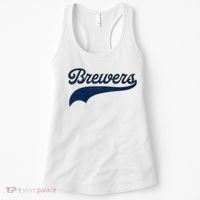 Retro Brewers Sports Fan Varsity Team Name Women's Tank Top thumb 0