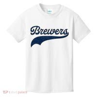 Retro Brewers Sports Fan Varsity Team Name Kids T-Shirt thumb 0