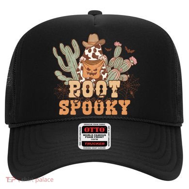 Retro Boot Scootin Spooky Western Halloween Retro Fall Halloween Gift Hat