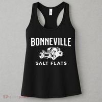 Retro Bonneville Salt Flats Utah International Speedway Women's Tank Top thumb 3