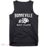 Retro Bonneville Salt Flats Utah International Speedway Tank Top thumb 0
