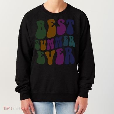 Retro Best Summer Ever Camp Crew Camping Staff Grill Chef Gift Women's Sweatshirt