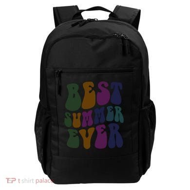 Retro Best Summer Ever Camp Crew Camping Staff Grill Chef Gift Backpack