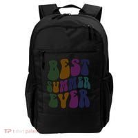 Retro Best Summer Ever Camp Crew Camping Staff Grill Chef Gift Backpack thumb 0
