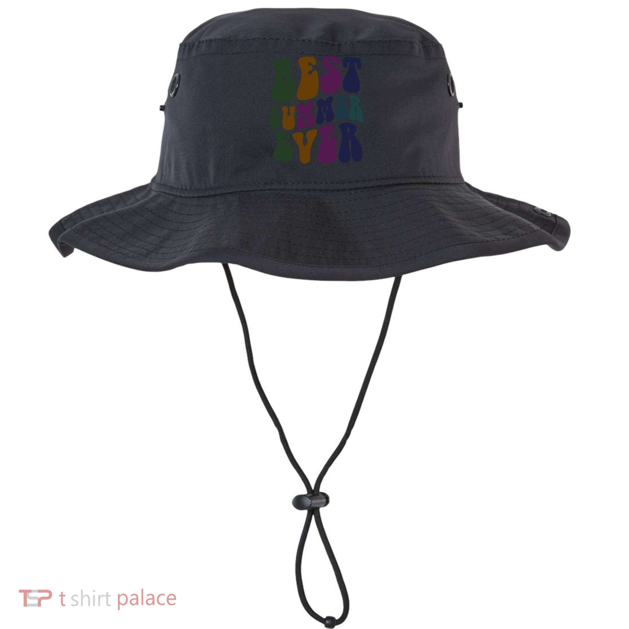 Retro Best Summer Ever Camp Crew Camping Staff Grill Chef Gift Bucket Hat