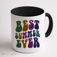 Retro Best Summer Ever Camp Crew Camping Staff Grill Chef Gift Coffee Mug thumb 1