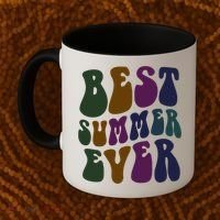 Retro Best Summer Ever Camp Crew Camping Staff Grill Chef Gift Coffee Mug thumb 2
