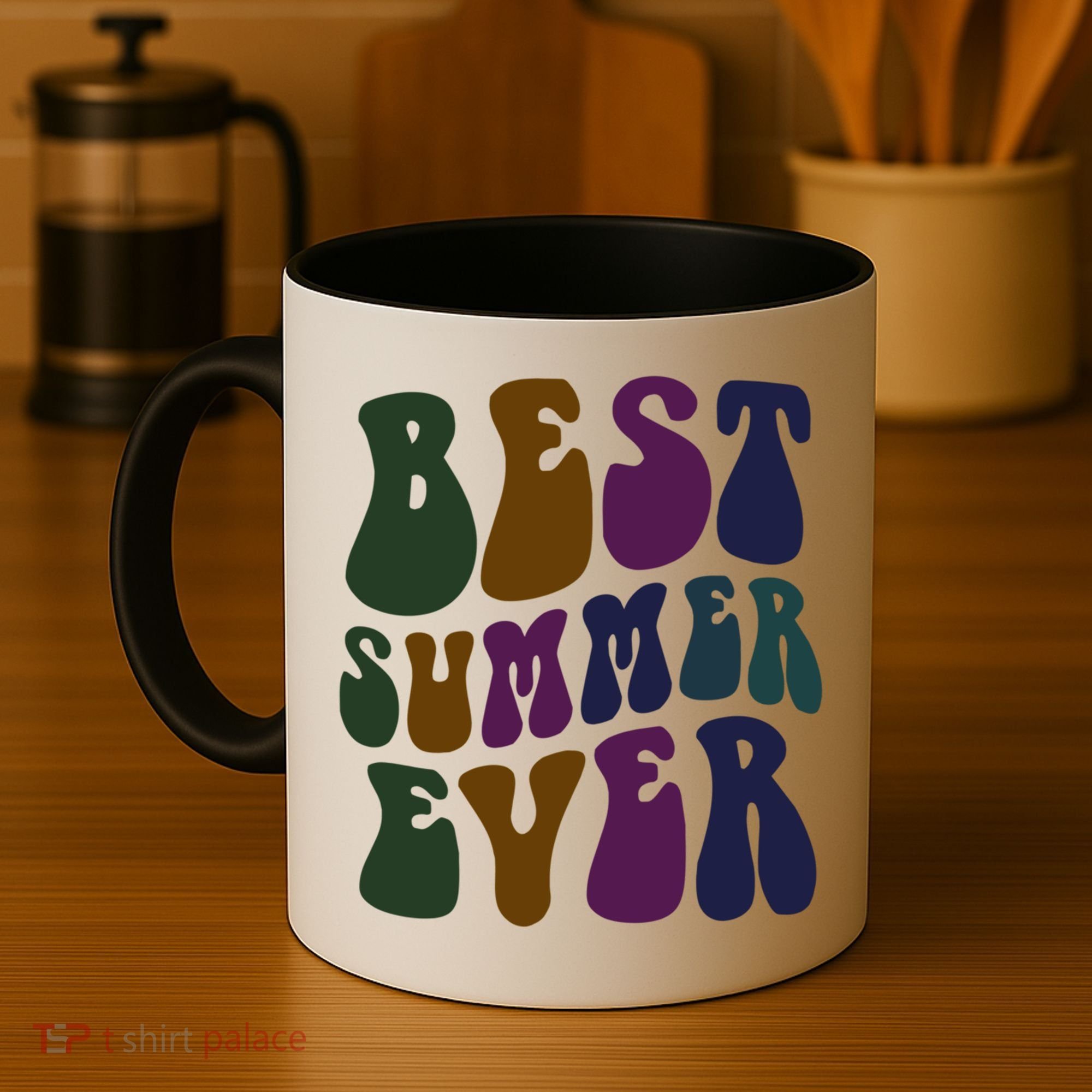 Retro Best Summer Ever Camp Crew Camping Staff Grill Chef Gift Coffee Mug