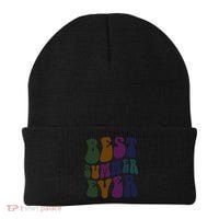 Retro Best Summer Ever Camp Crew Camping Staff Grill Chef Gift Beanie thumb 0