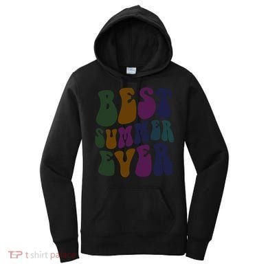 Retro Best Summer Ever Camp Crew Camping Staff Grill Chef Gift Women's Hoodie