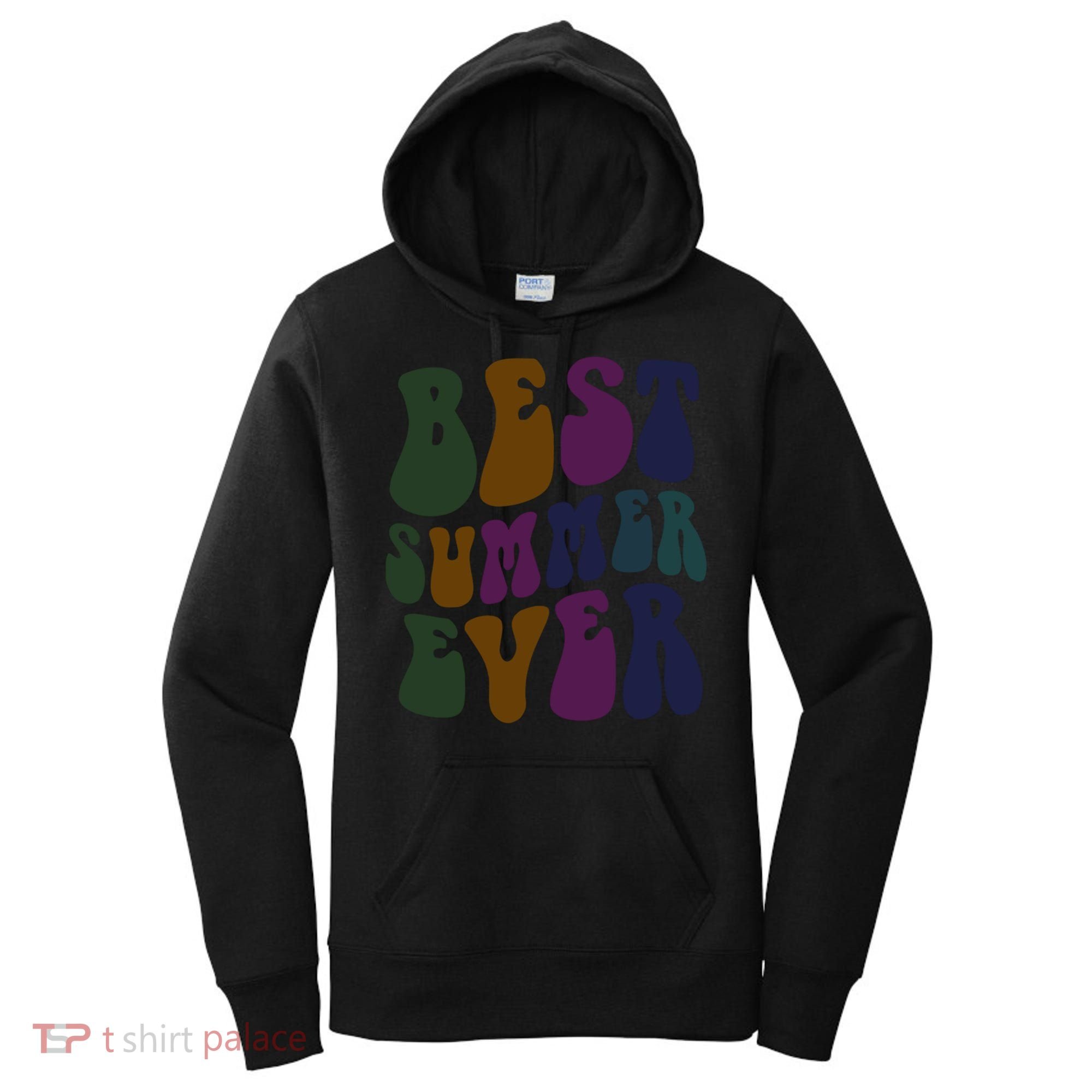 Retro Best Summer Ever Camp Crew Camping Staff Grill Chef Gift Women's Hoodie