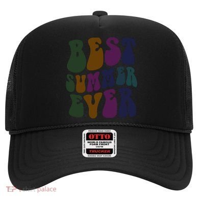 Retro Best Summer Ever Camp Crew Camping Staff Grill Chef Gift Hat