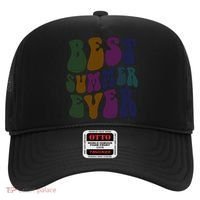 Retro Best Summer Ever Camp Crew Camping Staff Grill Chef Gift Hat thumb 0