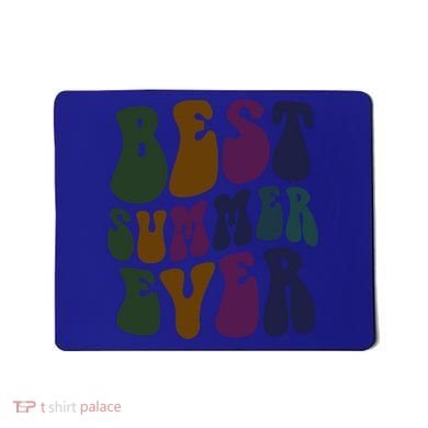 Retro Best Summer Ever Camp Crew Camping Staff Grill Chef Gift Mousepad