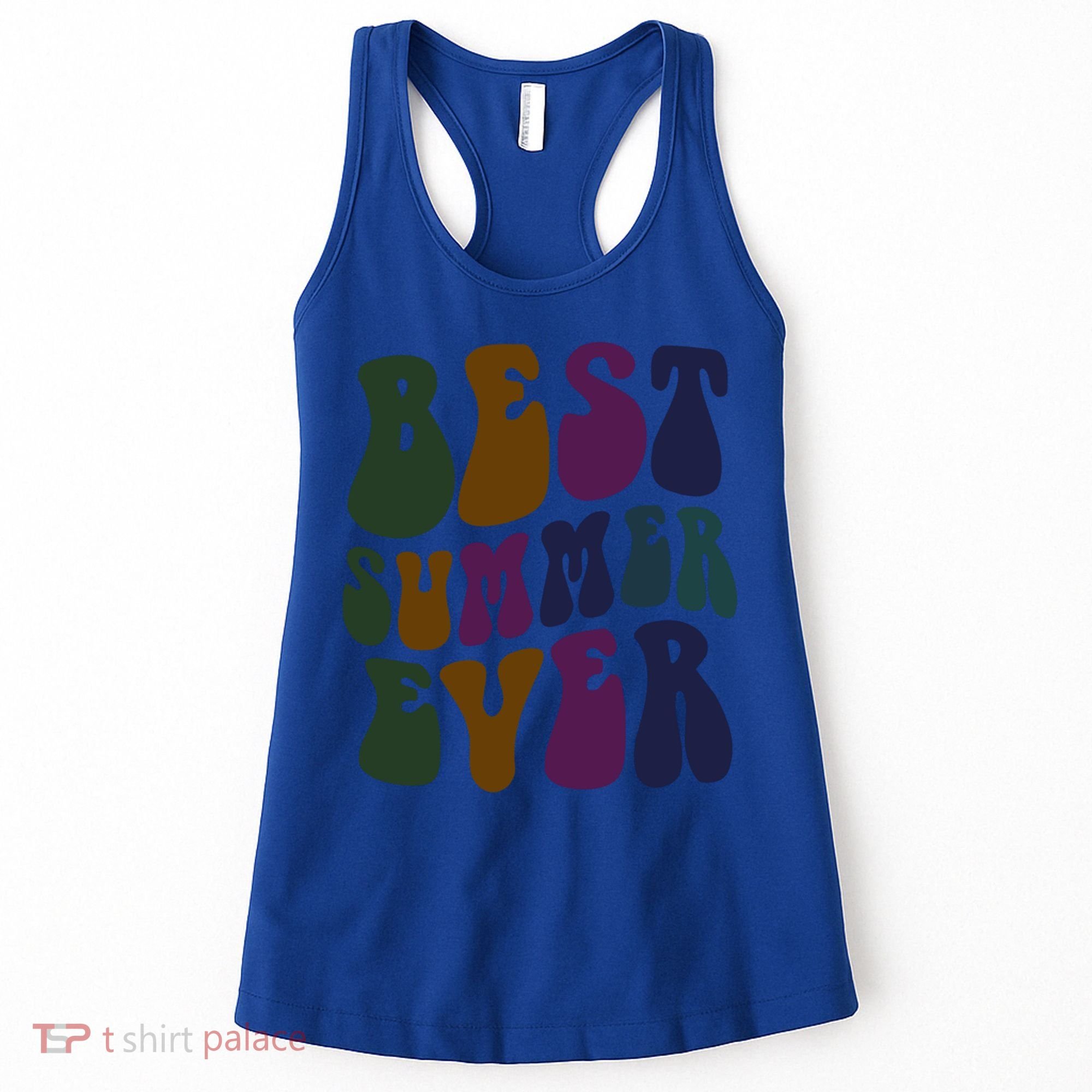Retro Best Summer Ever Camp Crew Camping Staff Grill Chef Gift Women's Tank Top