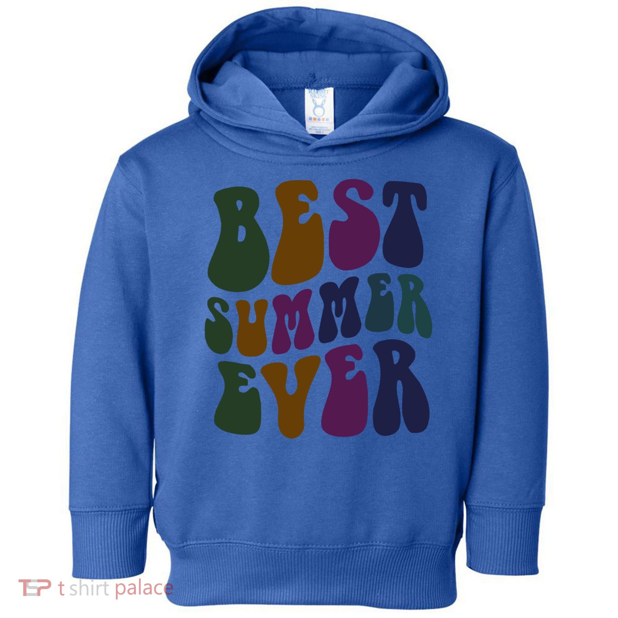 Retro Best Summer Ever Camp Crew Camping Staff Grill Chef Gift Toddler Hoodie