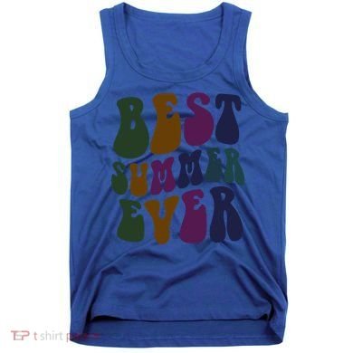 Retro Best Summer Ever Camp Crew Camping Staff Grill Chef Gift Tank Top