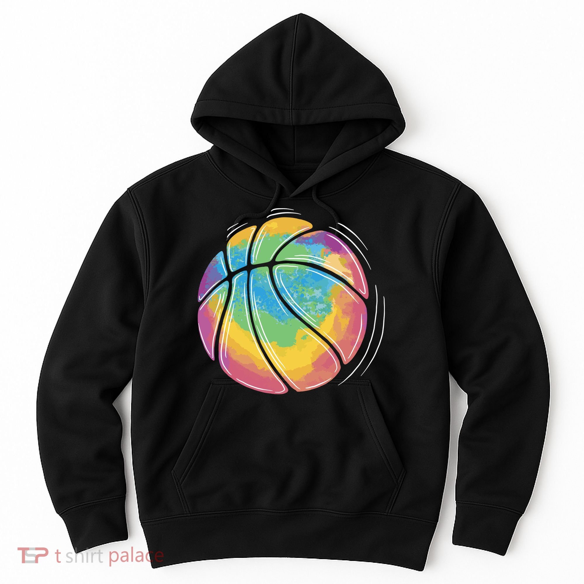 Rainbow Basketball Sport Hoodie