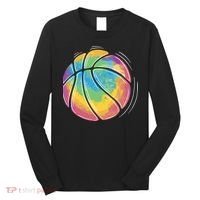 Rainbow Basketball Sport Long Sleeve Shirt thumb 0