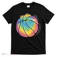 Rainbow Basketball Sport T-Shirt thumb 0