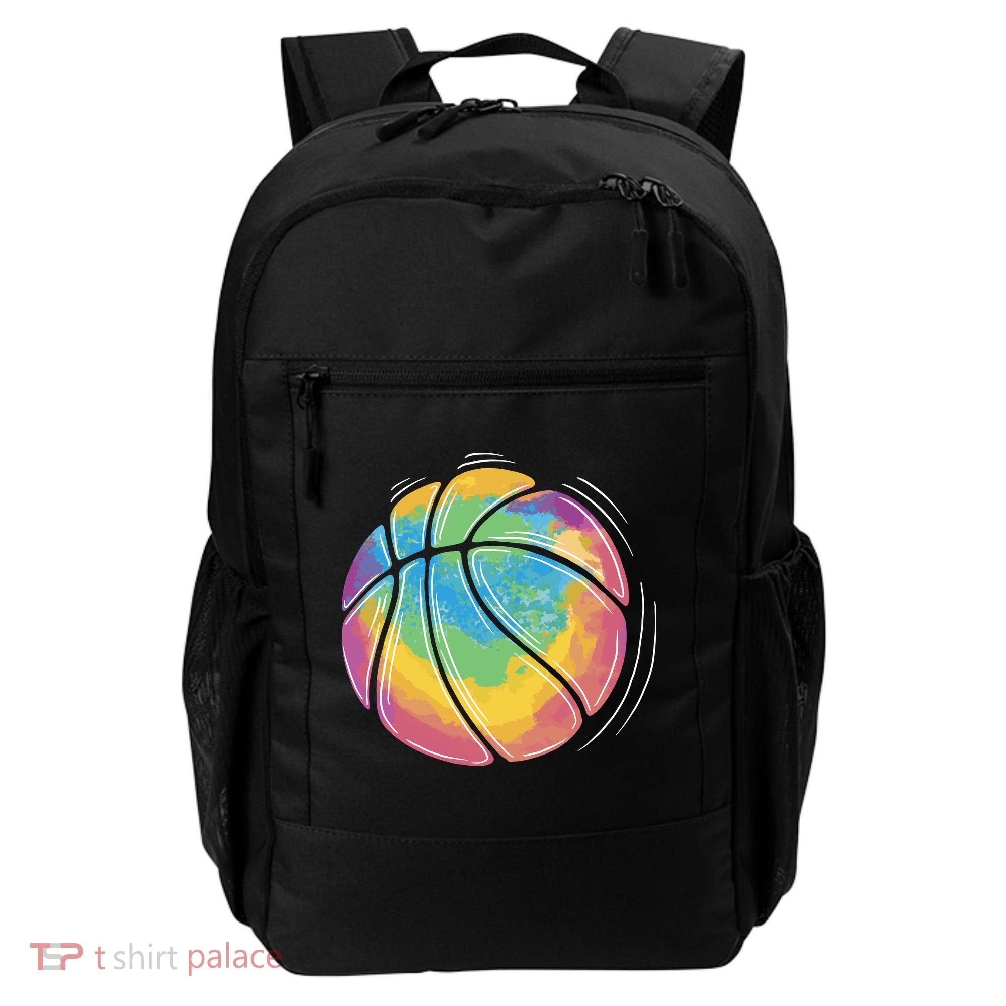 Rainbow Basketball Sport Backpack