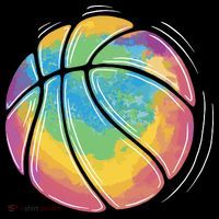 Rainbow Basketball Sport Coffee Mug thumb 5