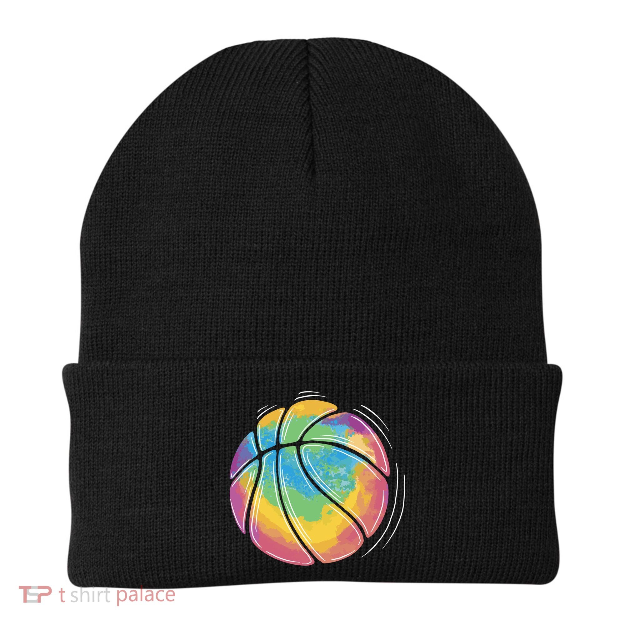 Rainbow Basketball Sport Beanie