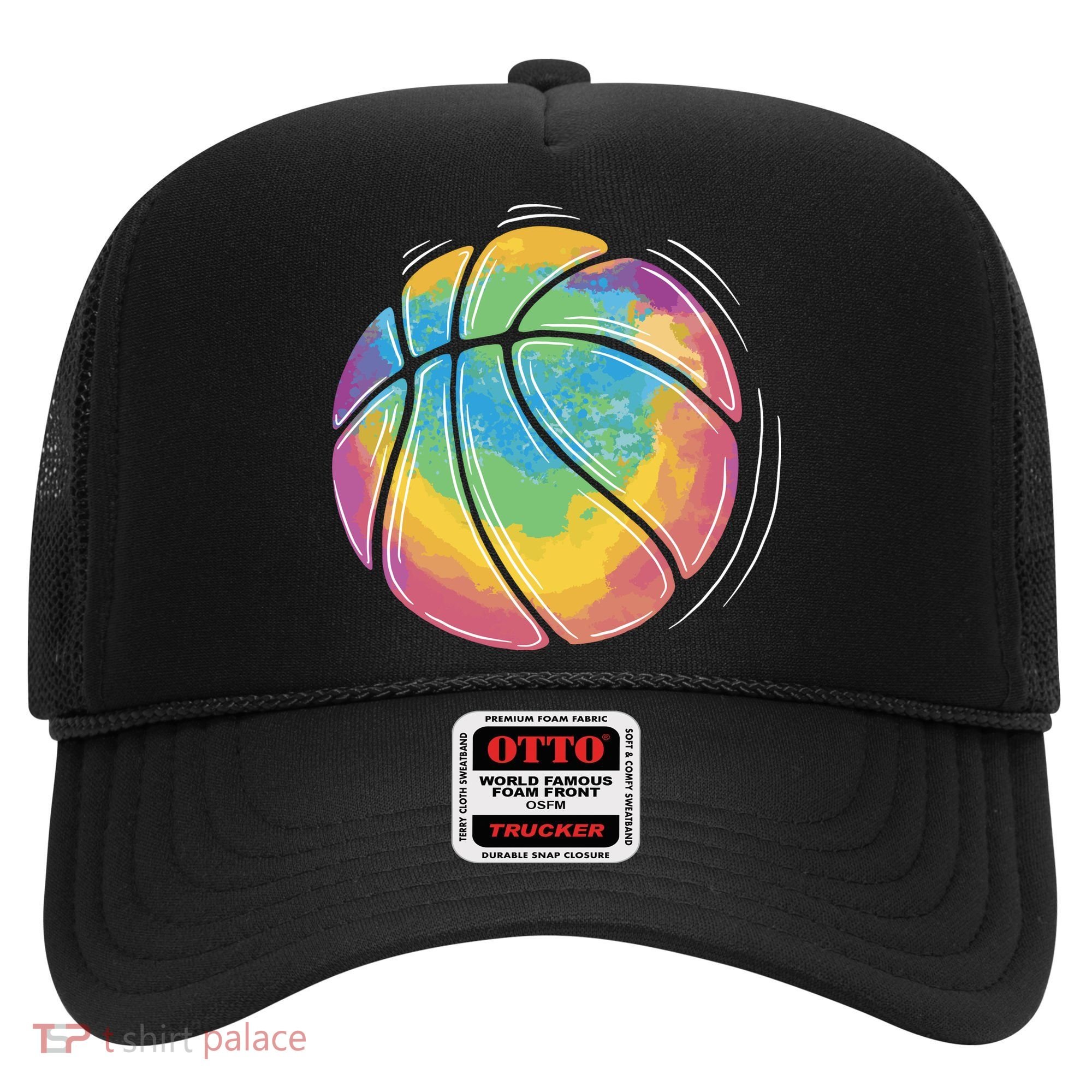 Rainbow Basketball Sport Hat